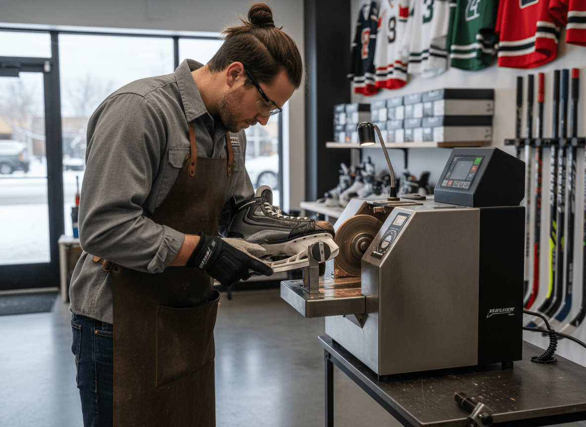 How to Sharpen Hockey Skates (2026 Guide: Hollow Chart & Expert Tips)
